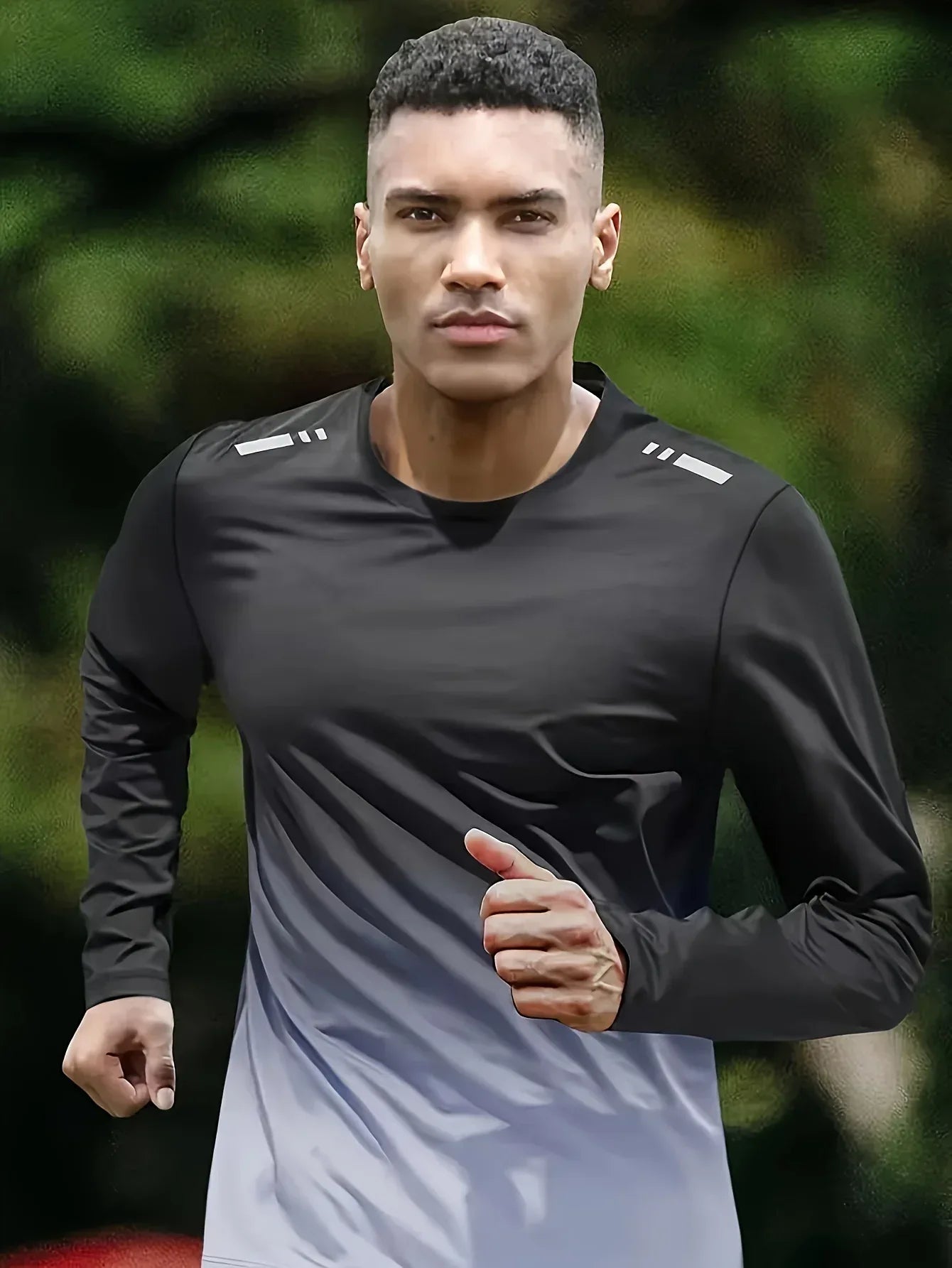 Herren Radtrikot Langarm | Outdoor Sportshirt Herren | Slim Fit - BoysOutfit.de