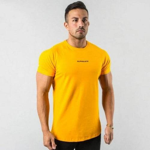Herren Gym T-Shirt | Slim Fit Baumwolle | Sport & Fitness - BoysOutfit.de