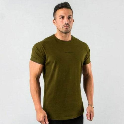 Herren Gym T-Shirt | Slim Fit Baumwolle | Sport & Fitness - BoysOutfit.de