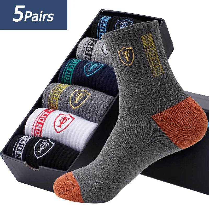 5 Paar Herren Sportsocken | Dünn & Atmungsaktiv | Freizeit & Sport - BoysOutfit.de