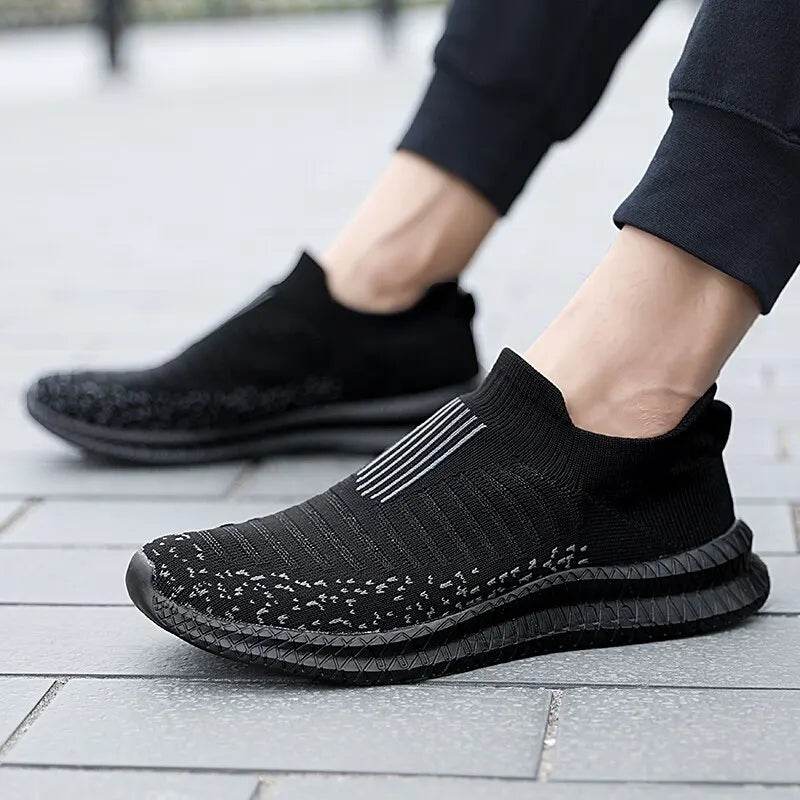 Herren Slip-On Sneaker | Atmungsaktiv & Bequem | Jogging & Walking - BoysOutfit.de