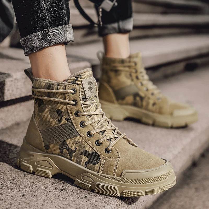 Modische Trend Baumwollstiefel | Warm & Bequem | Modisch & Robust - BoysOutfit.de