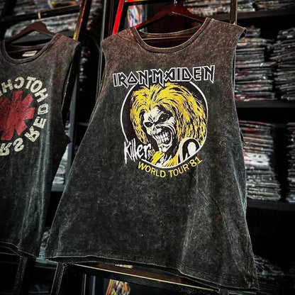 Herren Vintage Rock Band Tank Top | Ärmloses T-Shirt 2025 - BoysOutfit.de