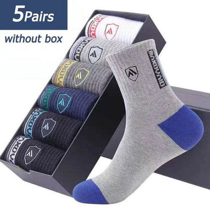 5 Paar Herren Sportsocken | Dünn & Atmungsaktiv | Freizeit & Sport - BoysOutfit.de