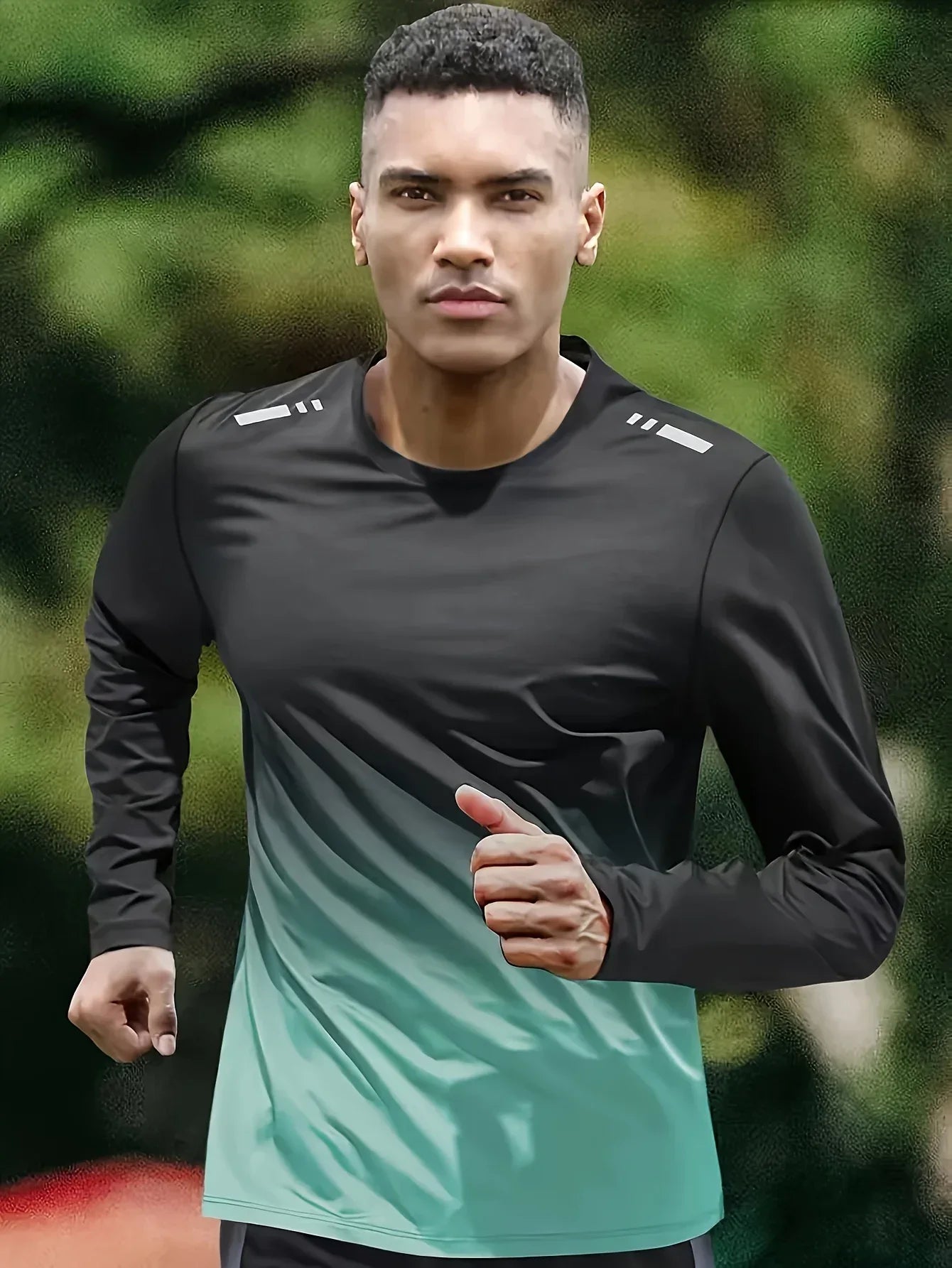 Herren Radtrikot Langarm | Outdoor Sportshirt Herren | Slim Fit - BoysOutfit.de