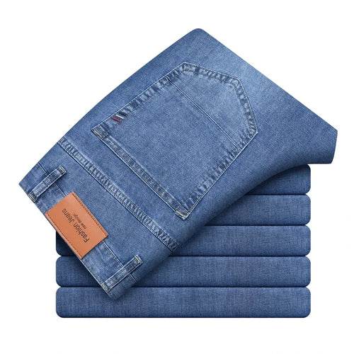 Herren Casual Jeans | Gerade Passform | Leichte Baumwolle - BoysOutfit.de