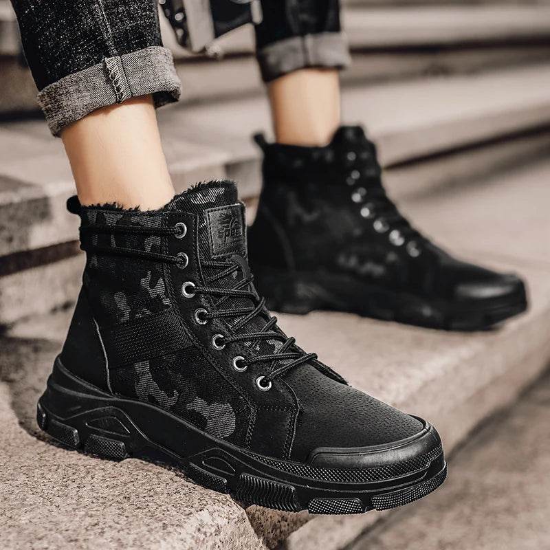 Modische Trend Baumwollstiefel | Warm & Bequem | Modisch & Robust - BoysOutfit.de