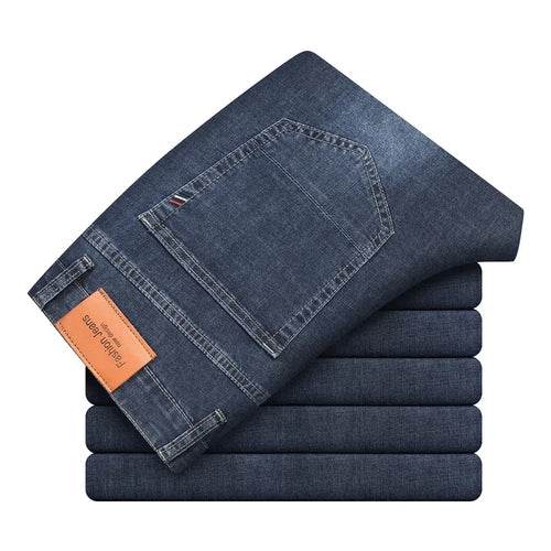 Herren Casual Jeans | Gerade Passform | Leichte Baumwolle - BoysOutfit.de