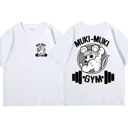 Muskelmaus Motiv | Uzui Tengen Print | Oversize Anime Streetwear - BoysOutfit.de