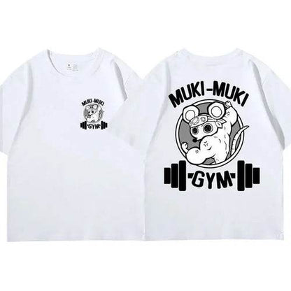 Muskelmaus Motiv | Uzui Tengen Print | Oversize Anime Streetwear - BoysOutfit.de