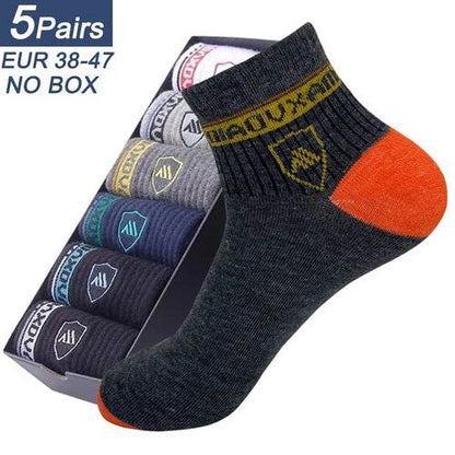5 Paar Herren Sportsocken | Dünn & Atmungsaktiv | Freizeit & Sport - BoysOutfit.de